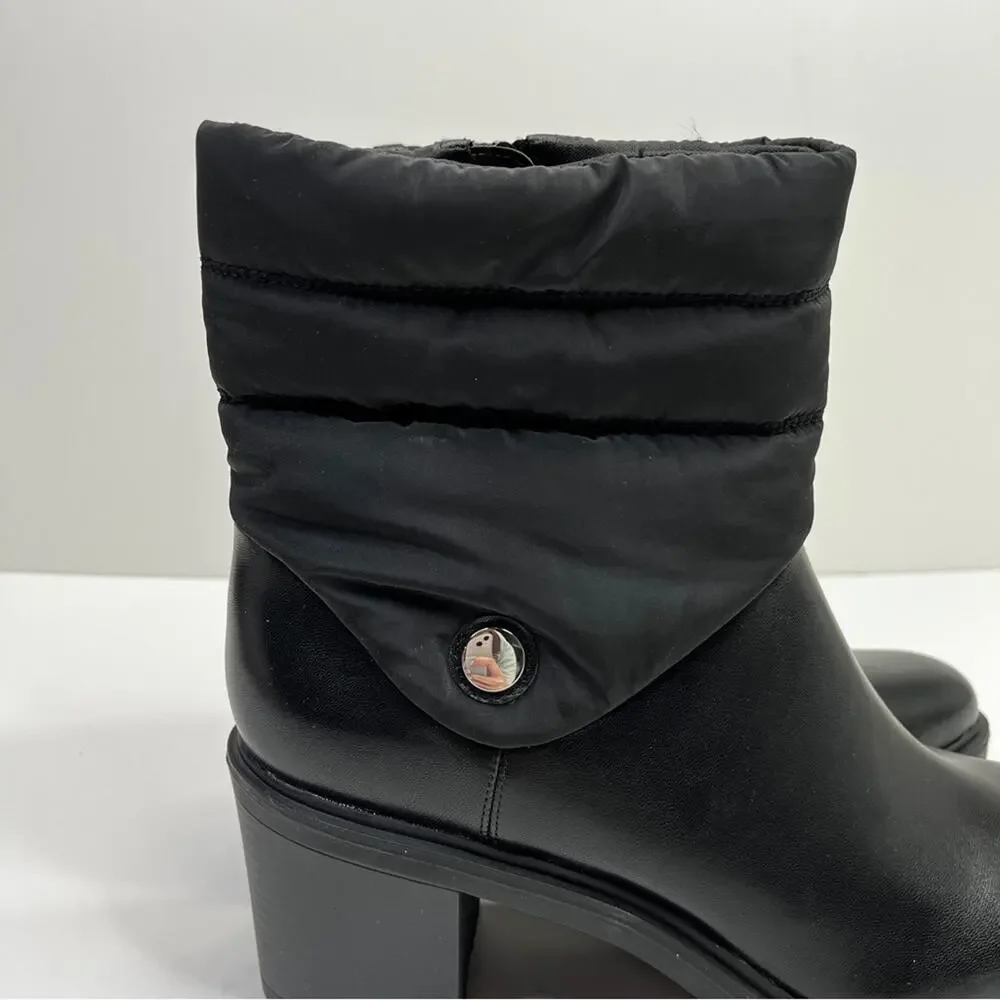 Alfani Belcalise lug sole puffer boots black - 10.5
